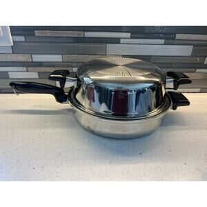 Permanent 5-Ply Multi-Core Stainless Steel 11" Skillet Pan Dome Lid